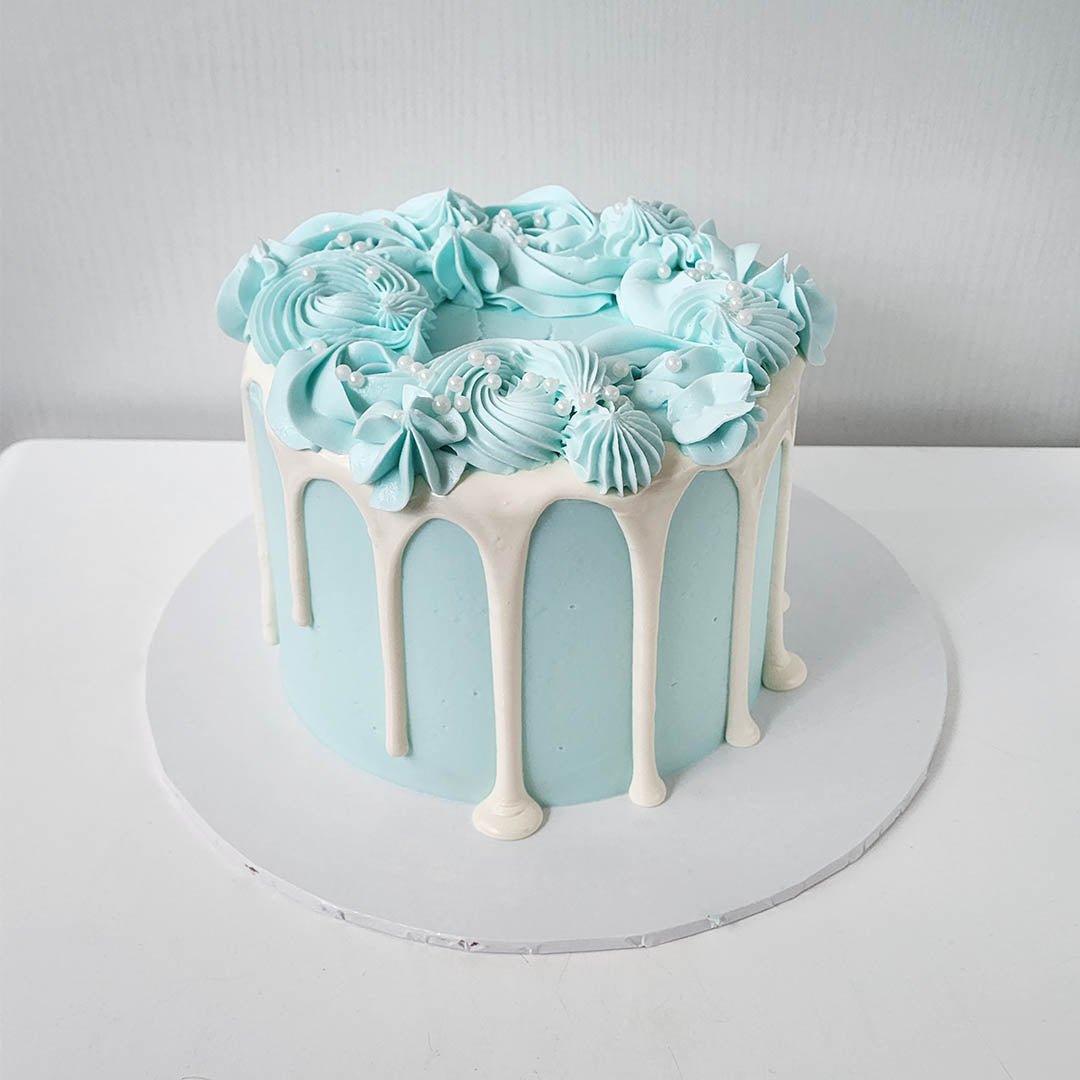 pink and blue cake Archives - Sugar & Sparrow